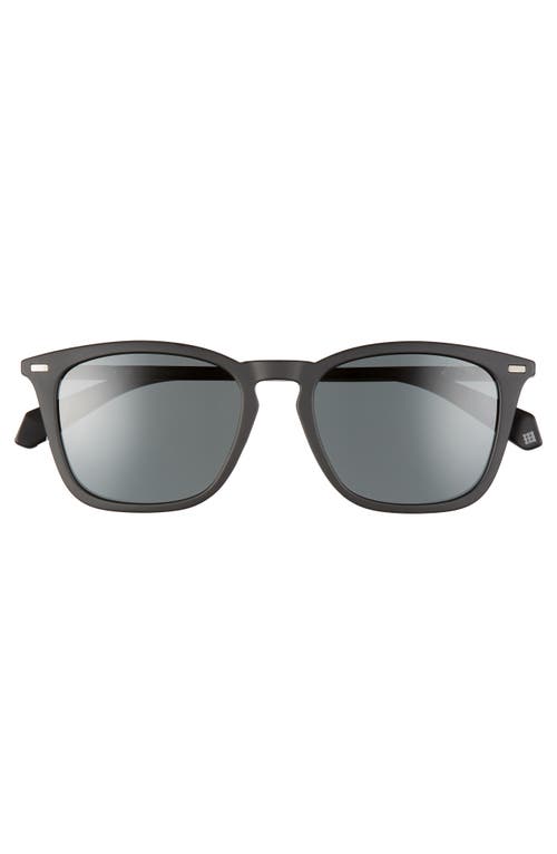 Polaroid 52mm Polarized Sunglasses In Matte Black/grey Polar