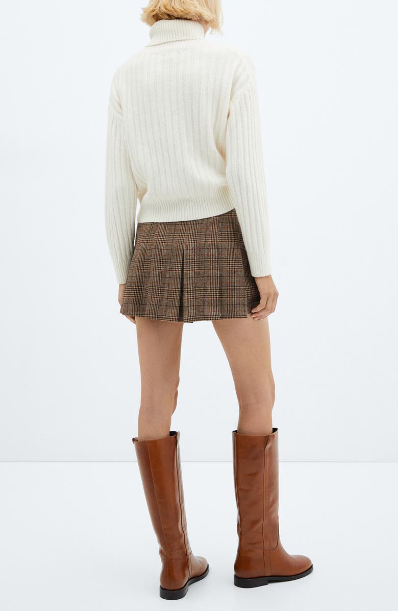 MANGO Glen Plaid Miniskirt | Nordstrom