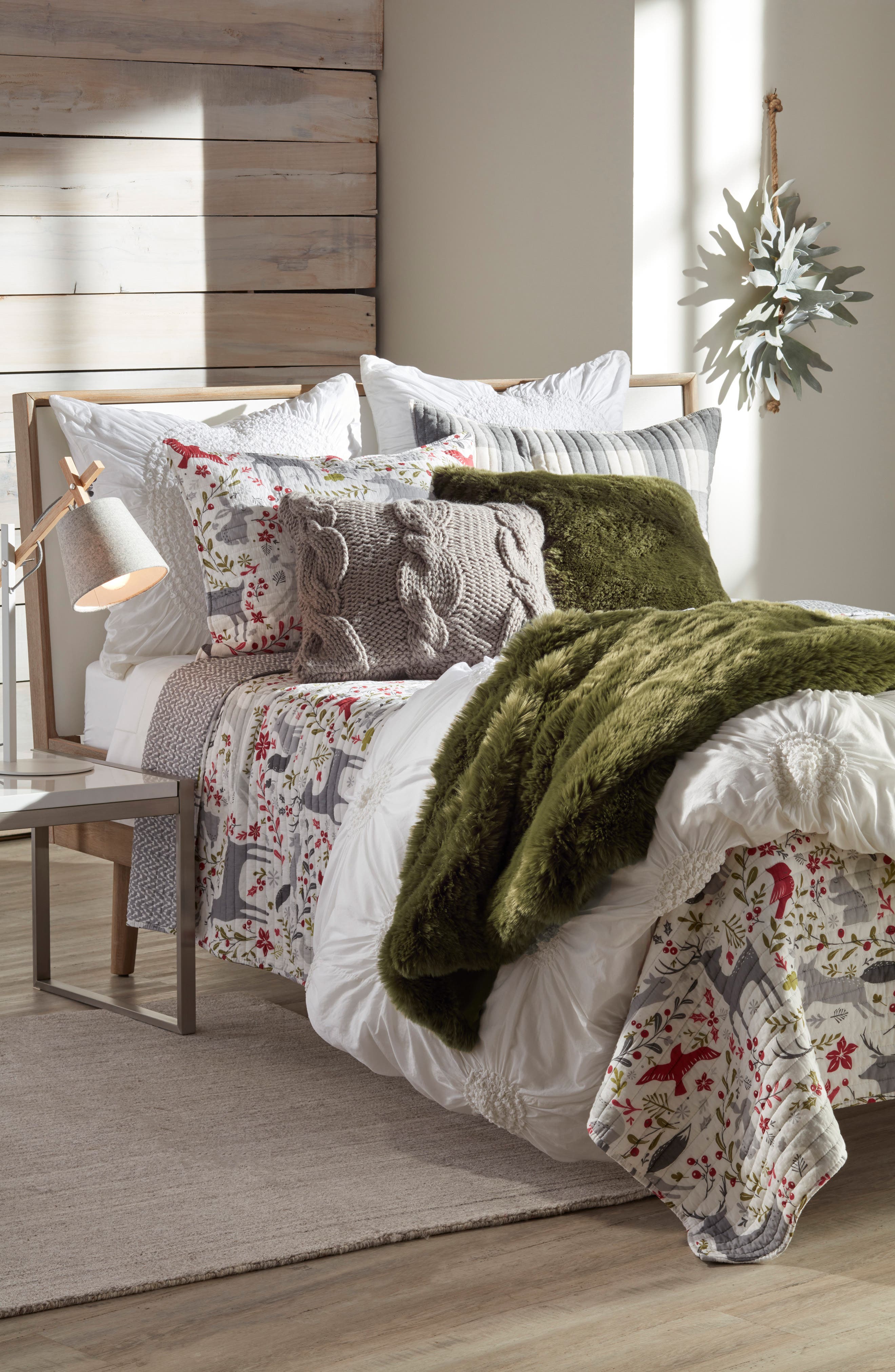 NORDSTROM AT HOME,
                            Cuddle Up Faux Fur Throw Blanket,
                            Main thumbnail 8, color,
                            301