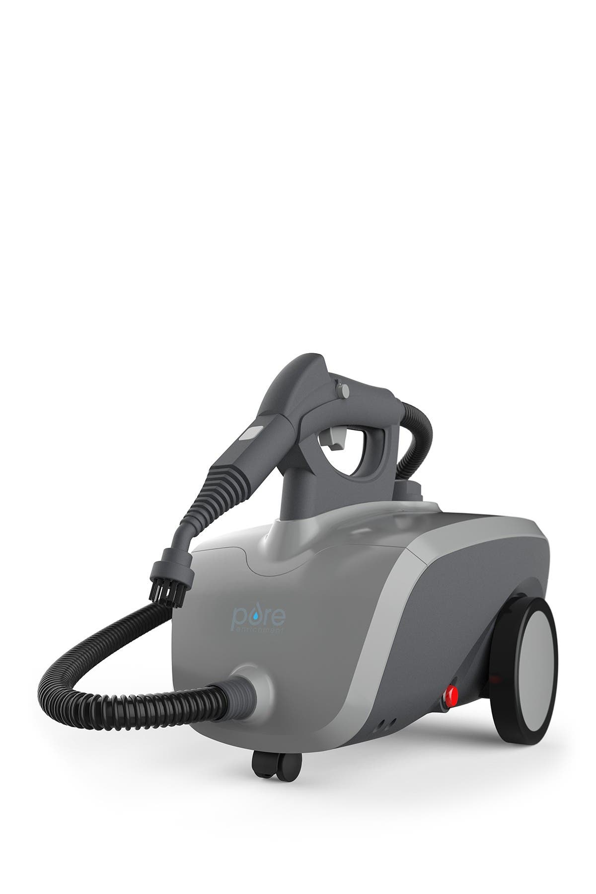 Pure Enrichment Pureclean Xl Rolling Steam Cleaner In Gray
