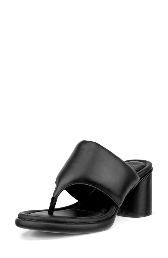 Ecco Sculpted Lx Slide Sandal In Black