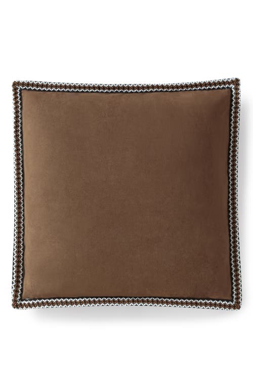 Shop Ugg(r) Kirkwood Braid Trim Accent Pillow In Chai Spice