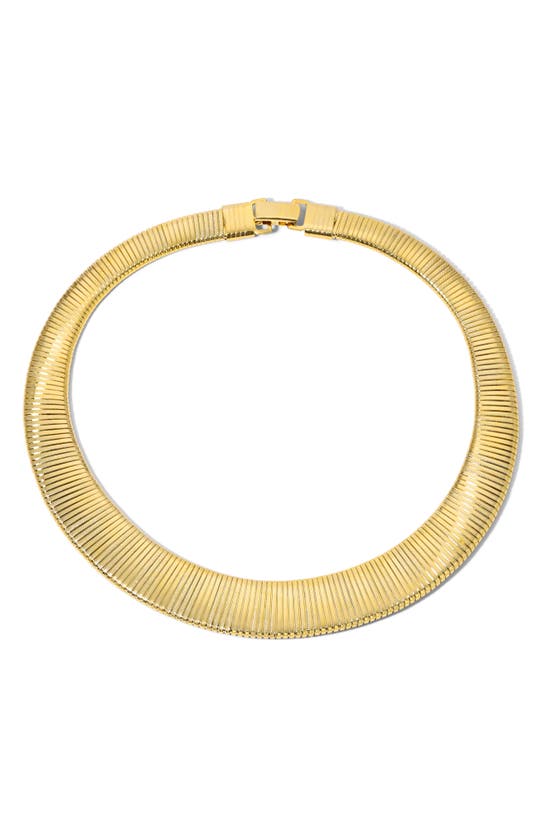 Eye Candy Los Angeles Stella Collar Necklace In Gold