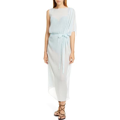 Max Mara Bravo Ruched One-Piece Swimsuit, Green