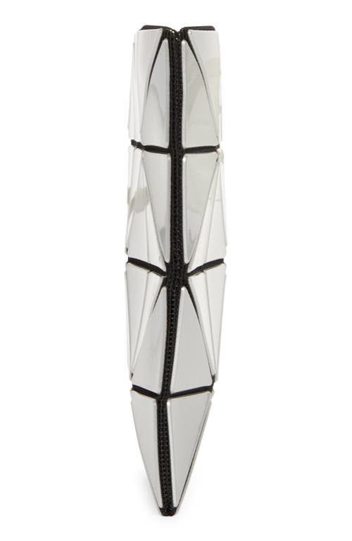 Bao Bao Issey Miyake Lucent Zip Pouch In Silver