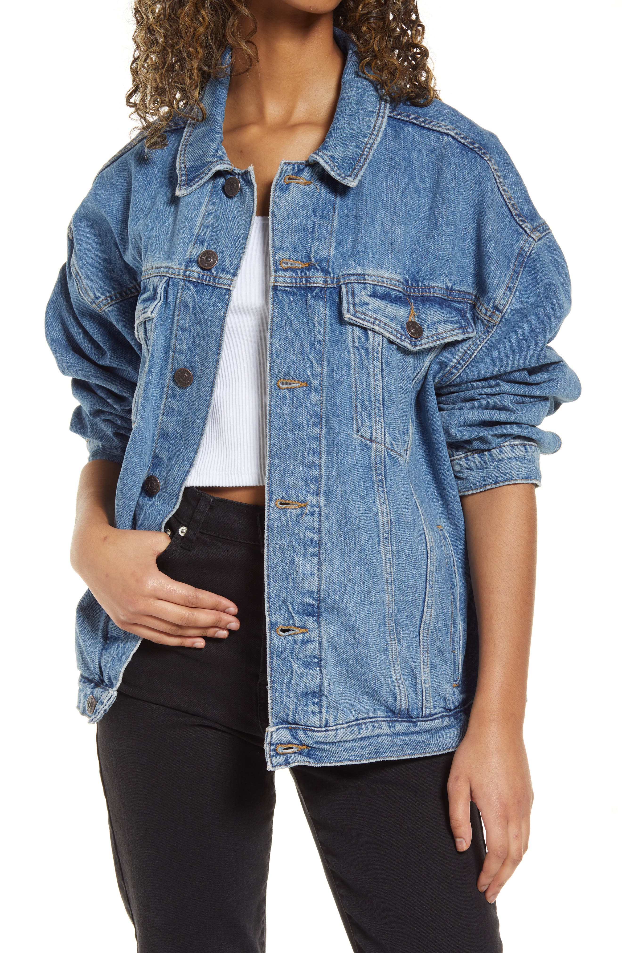 nordstrom rack jean jacket