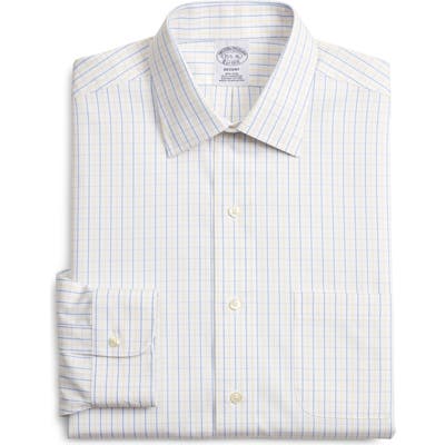 Brooks Brothers Regent Regular Fit Check Dress Shirt (3 For $207)