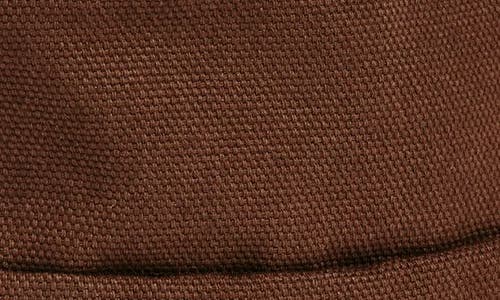 Jacquemus Le Bob Gadjo Cotton Bucket Hat In Brown 850