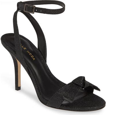 Pelle Moda Kim2 Ankle Strap Sandal, Black