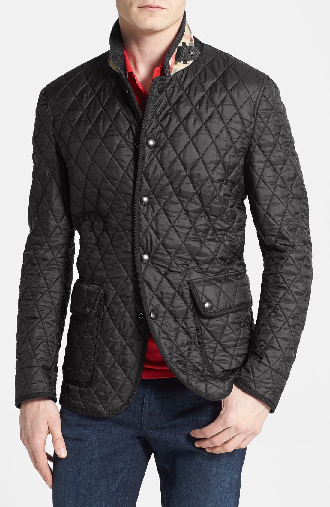 burberry quilted jacket mens sale