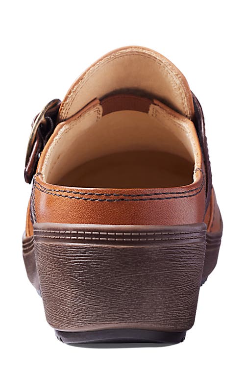 Samuel Hubbard Cascade Clog In Honey Leather
