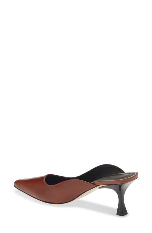 Shop Avec Les Filles Alma Asymmetric Mule In Cognac