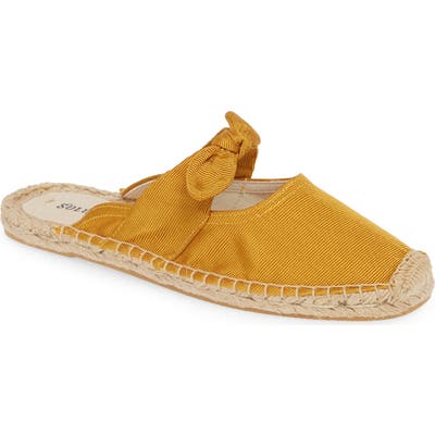 Soludos Alma Espadrille Mule, Yellow