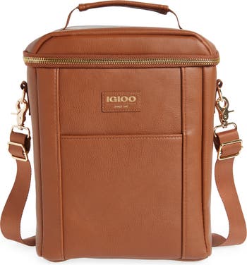 Igloo Luxe Mini Convertible Cooler Backpack - Cognac