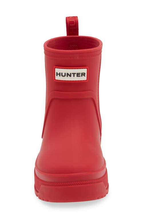 Shop Hunter Kids' Grace Rain Boot In Sussex Red