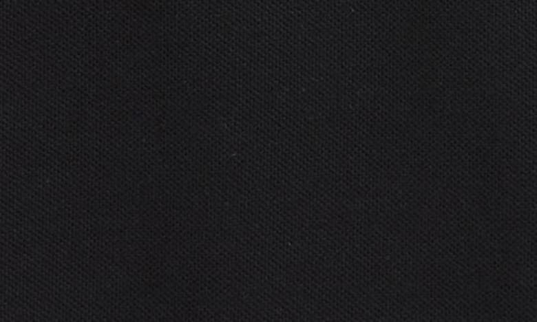 Shop Moncler Kids' Cotton Piqué Polo In Black