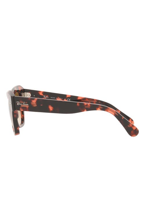 Ray Ban Ray-ban State Street 52mm Sunglasses In Pink Havana/brown Gradient