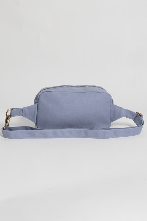 Terra Thread Organic Cotton Sling Belt Bag In Lavender