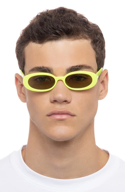 LE SPECS LE SPECS OUTTA LOVE 51MM OVAL SUNGLASSES