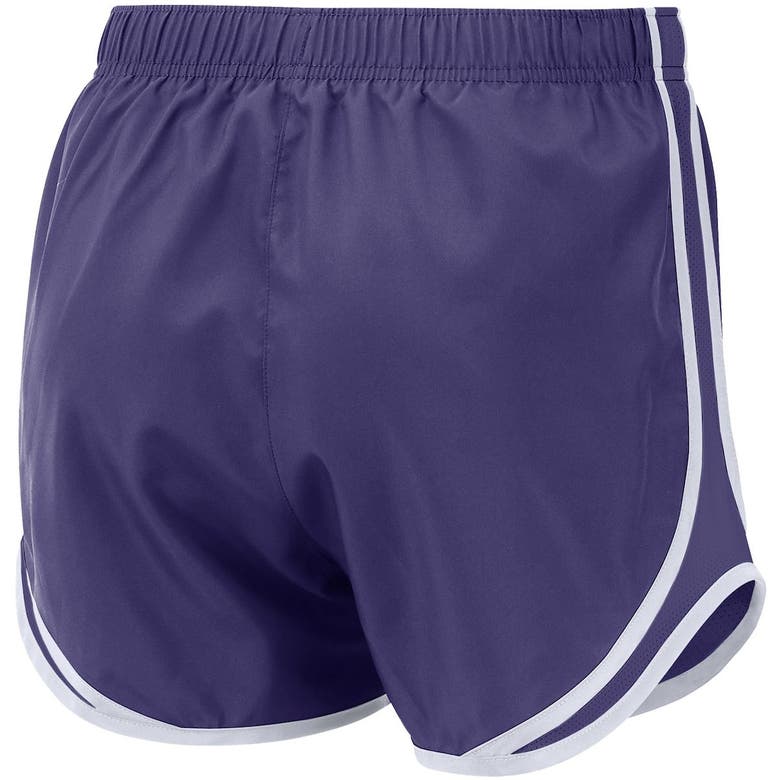 Shop Nike Purple Clemson Tigers Team Tempo Performance Shorts