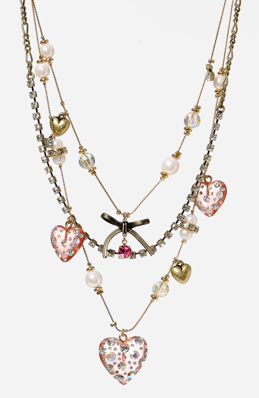 Betsey Johnson Multistrand Necklace Nordstrom