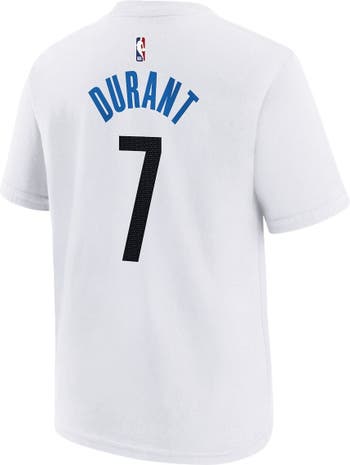Men's Nike Kevin Durant Black Brooklyn Nets Name & Number T-Shirt