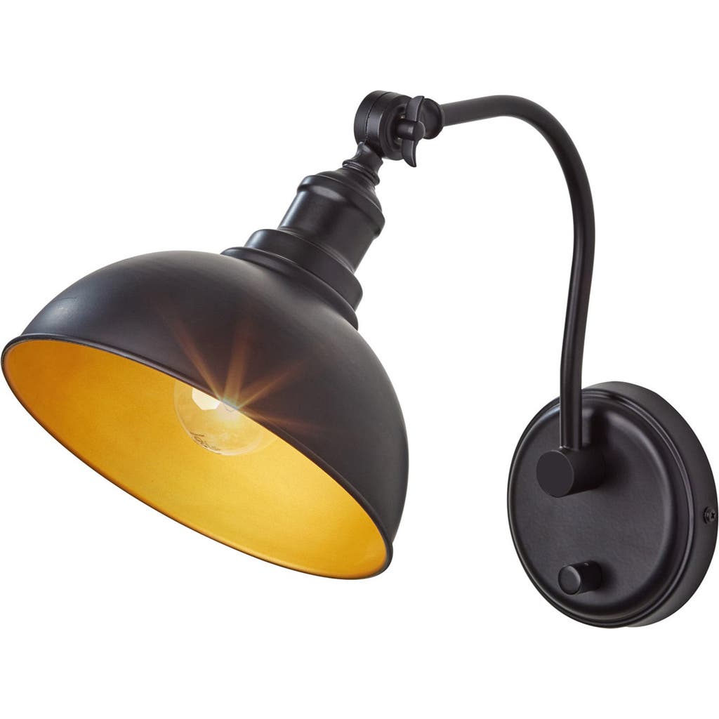 Adesso Lighting Wallace Wall Lamp In Black