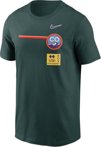 Nike Men's Nike Green Colorado Rockies 2022 City Connect Graphic T-Shirt