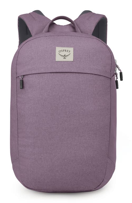 Large Arcane Recycled Polyester Commuter Backpack in Purple Dusk Heather