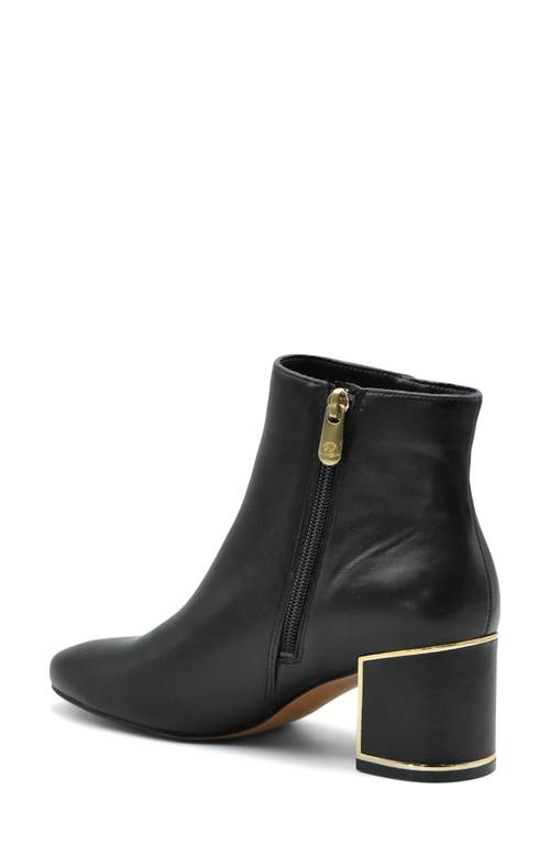 Adrienne Vittadini Knight Block Heel Bootie In Black