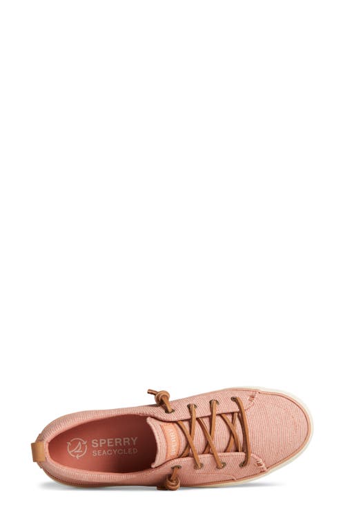 Sperry Crest Vibe Two-tone Sneaker In Rose
