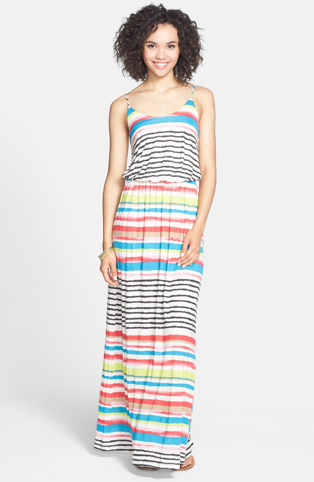 ALL IN FAVOR,
                            Knit Maxi Dress,
                            Main thumbnail 228, color,
                            566