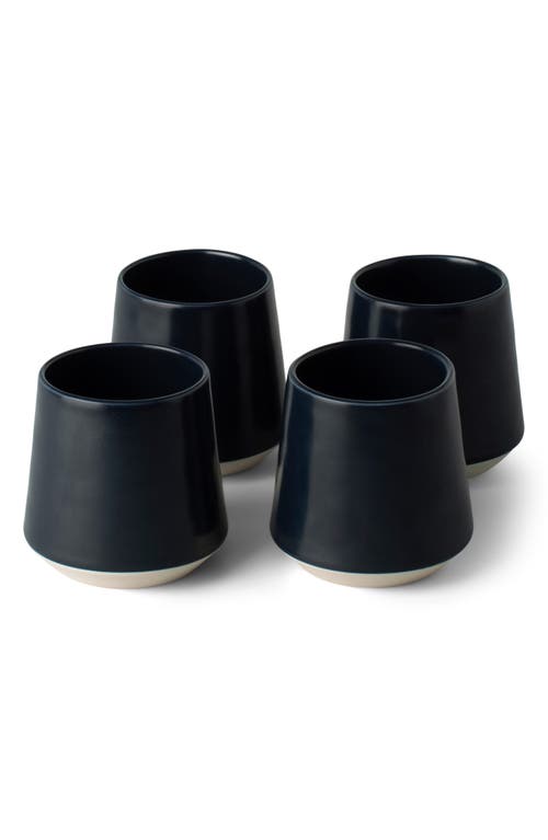 Fable The Cups Set of 4 Cups in Midnight Blue 