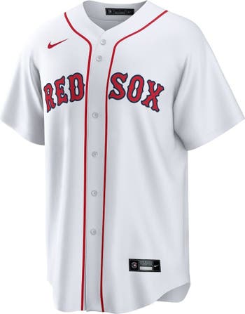 Men's Boston Red Sox Nike White Home Replica Team Jersey