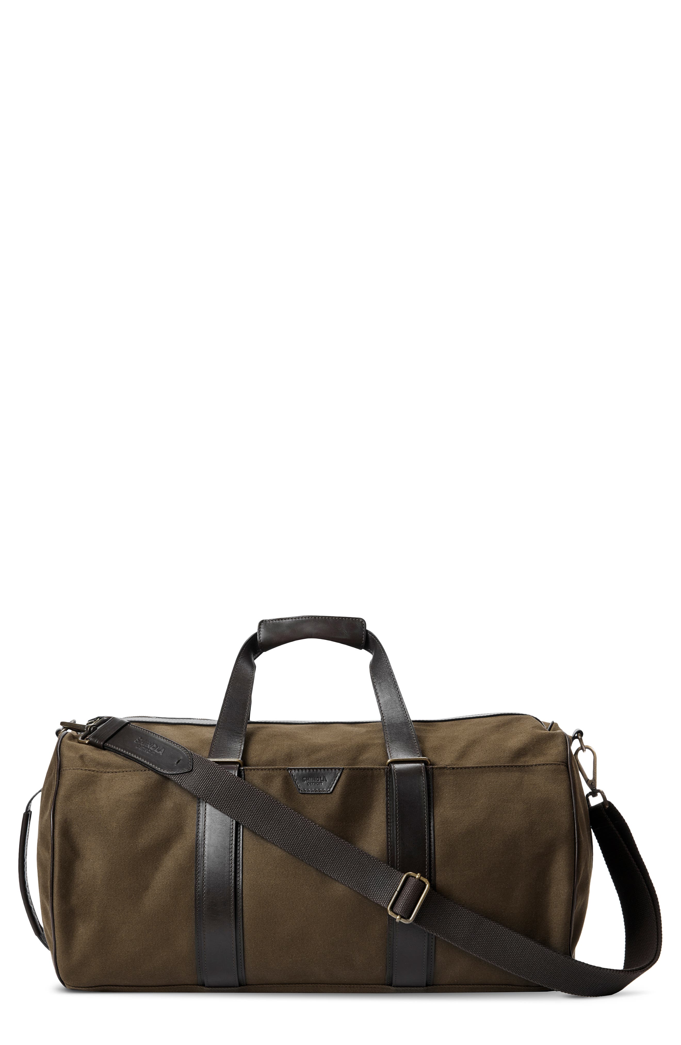 shinola duffle bag