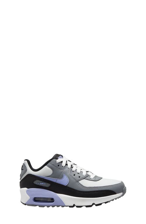 Nike Kids' Air Max 90 Ltr Sneaker In Dust/light Thistle/grey