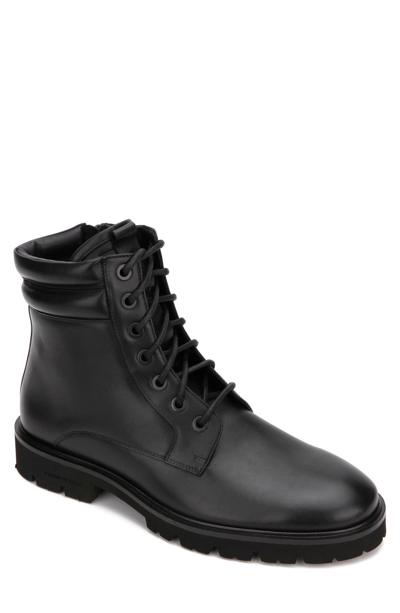 Kenneth Cole River Lug Zip Boot in Black at Nordstrom Rack, Size 11.5