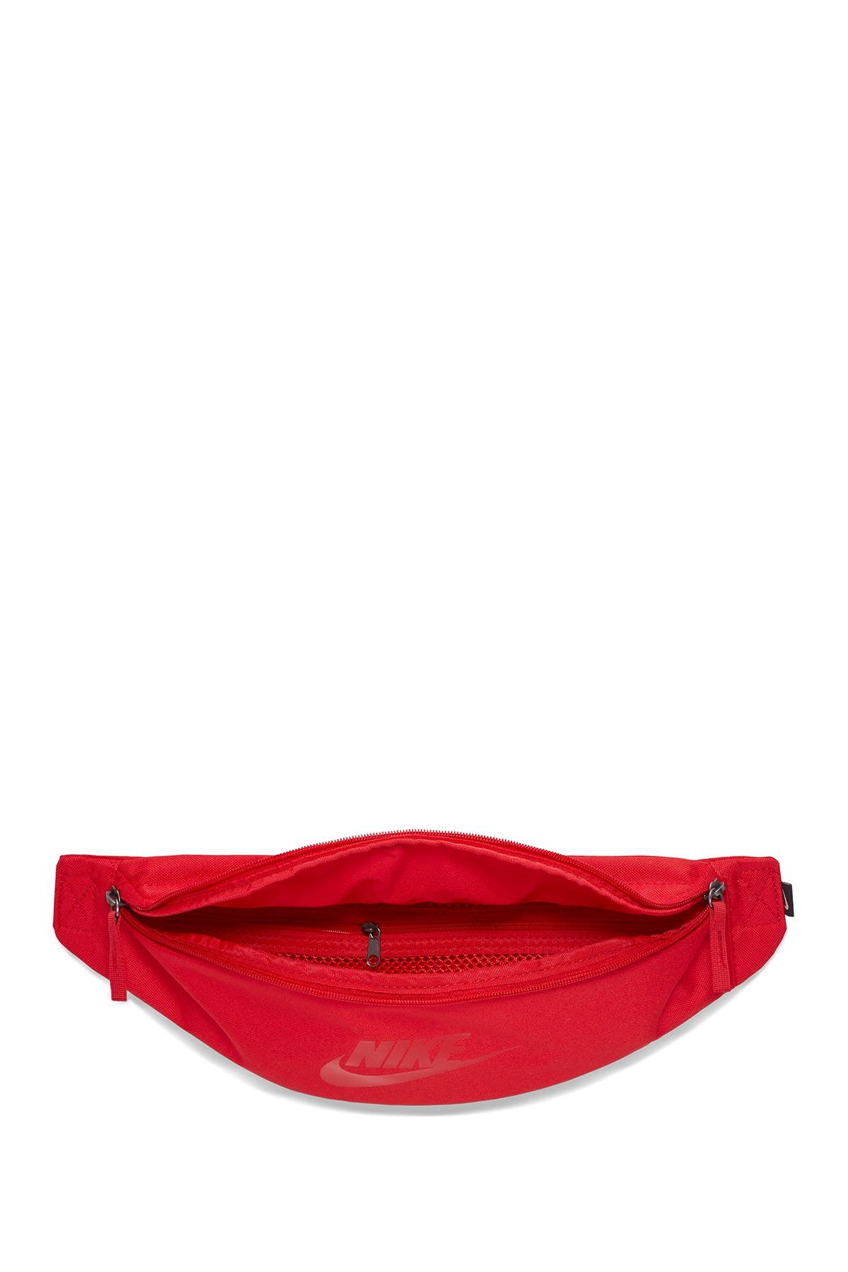 nike red fanny pack