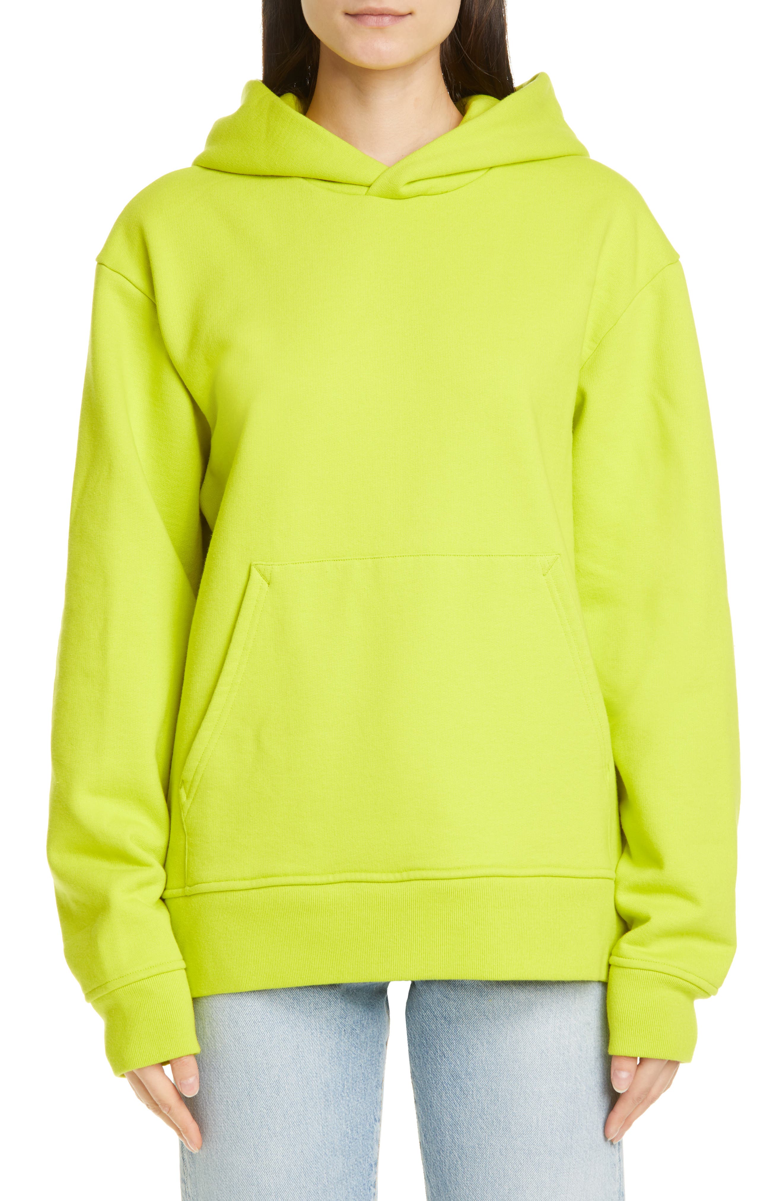 acne hoodie pink
