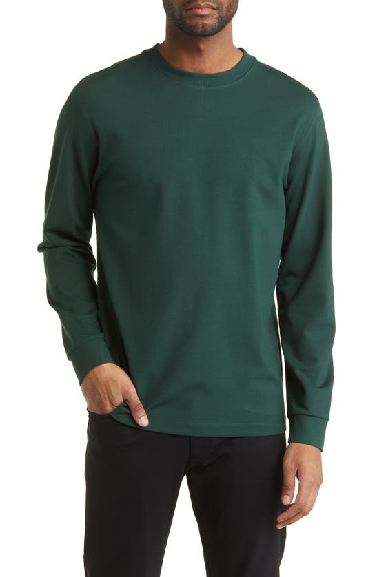 Theory Rider Long Sleeve T-shirt In Pine - F1s
