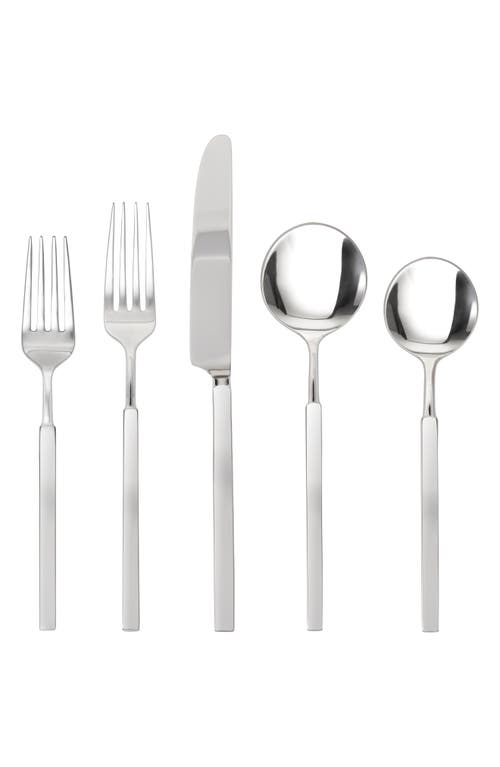 Fortessa Jaxson -Piece Place Setting in Silver at Nordstrom