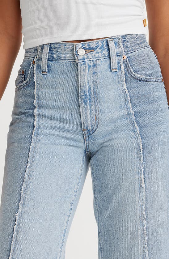 LEVI'S LEVI'S RECRAFTED CROP BAGGY WIDE LEG DAD JEANS 