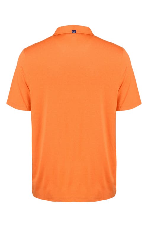 Shop Cutter & Buck Comfort Performance Jersey Polo In College Orange