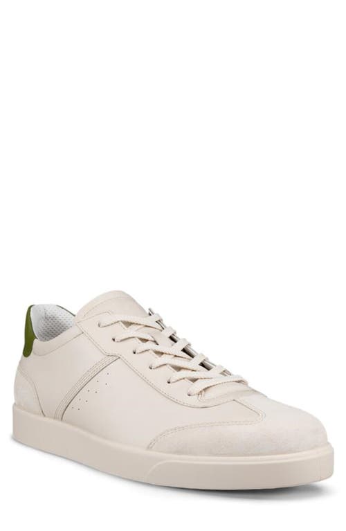 Shop Ecco Street Lite Low Top Sneaker In Limestone/limestone/acorn