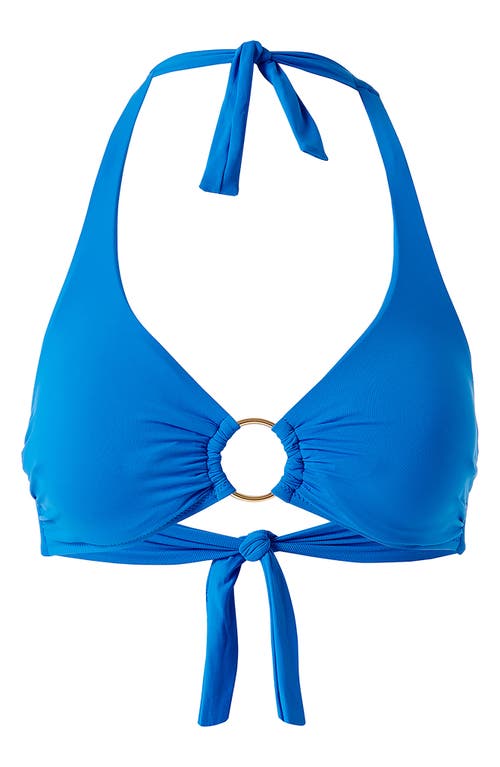 Melissa Odabash Brussels Underwire Bikini Top in Cobalt