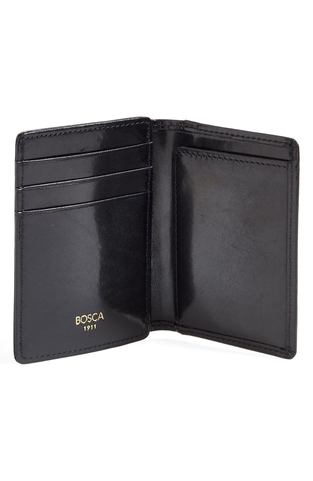 Bosca Old Leather Front Pocket ID Wallet | Nordstrom