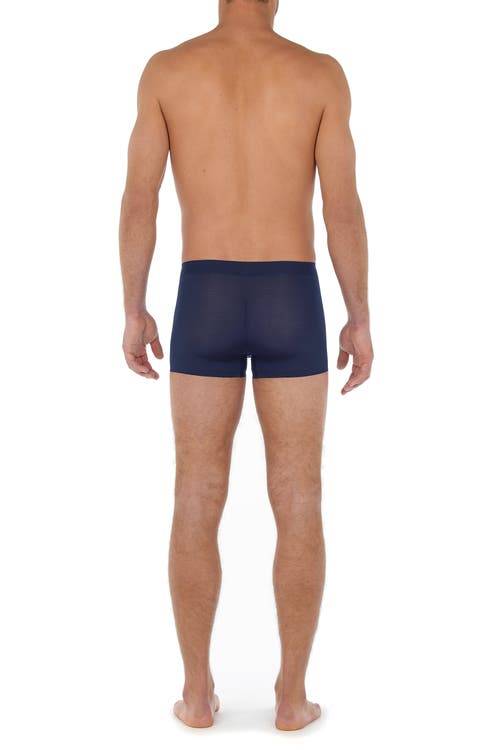 Hom H-fresh Comfort Boxer Brief In Navy