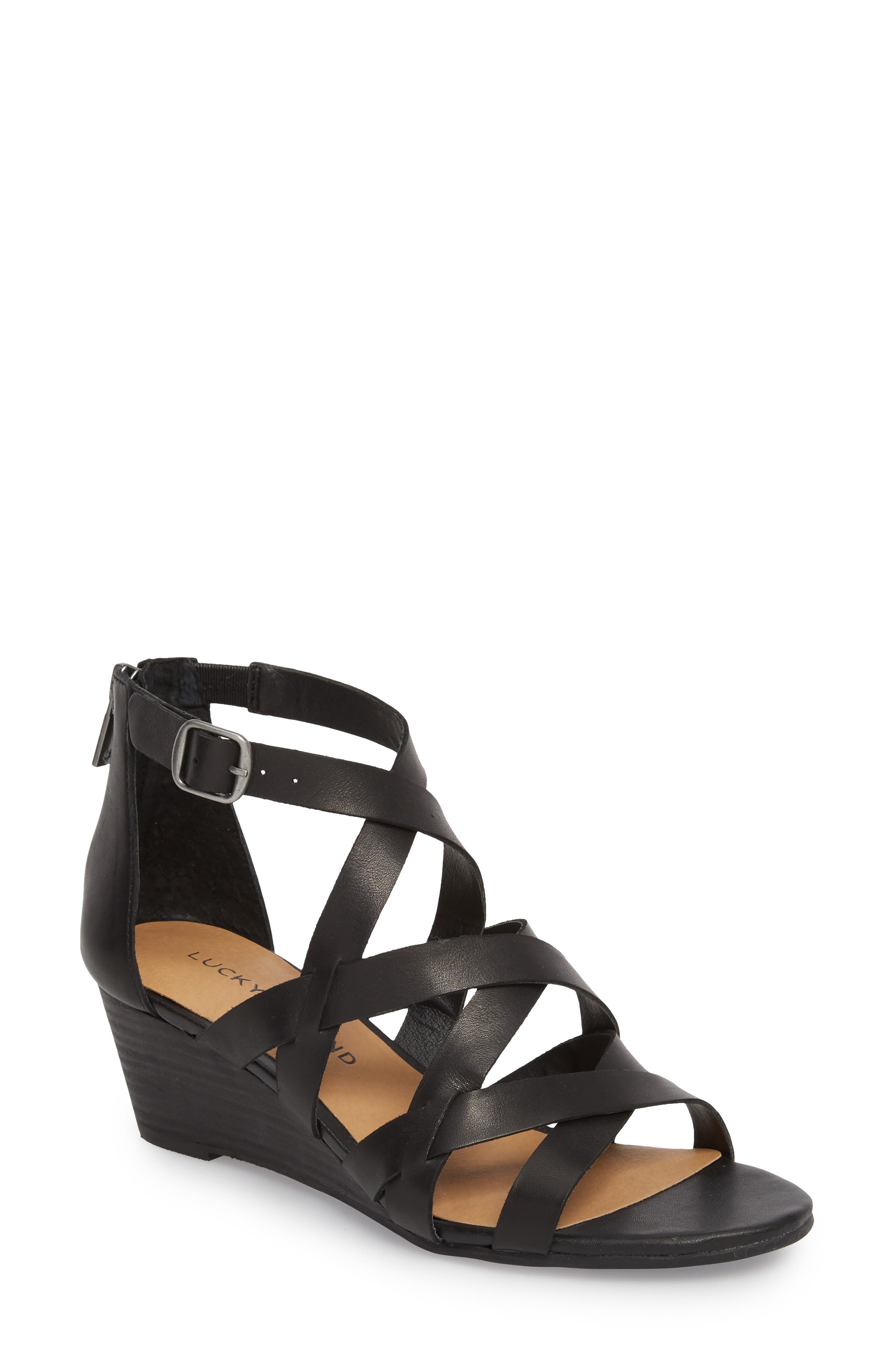 lucky brand jinela wedge sandal