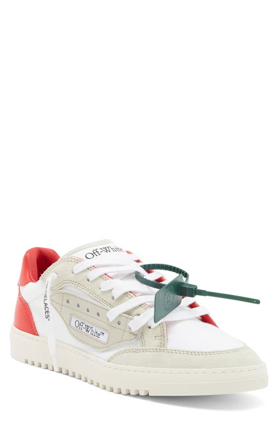 Off-white 5.0 Off Court Sneaker In White Red