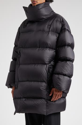 Rick Owens Drella Jumbo Down Poncho Coat Nordstrom